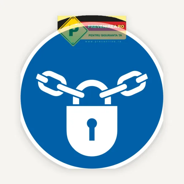 Etichete verificați lacătul să fie închis