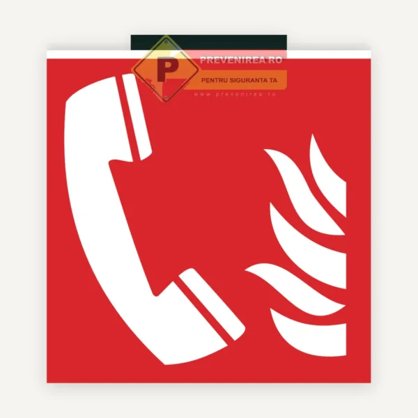 Etichete de Siguranță pentru Telefon - Identificare Rapidă în Caz de Incendiu
