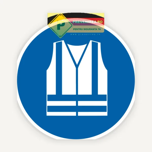 Etichete vizibile pentru veste de protecția muncii - Siguranță și conformitate la locul de muncă