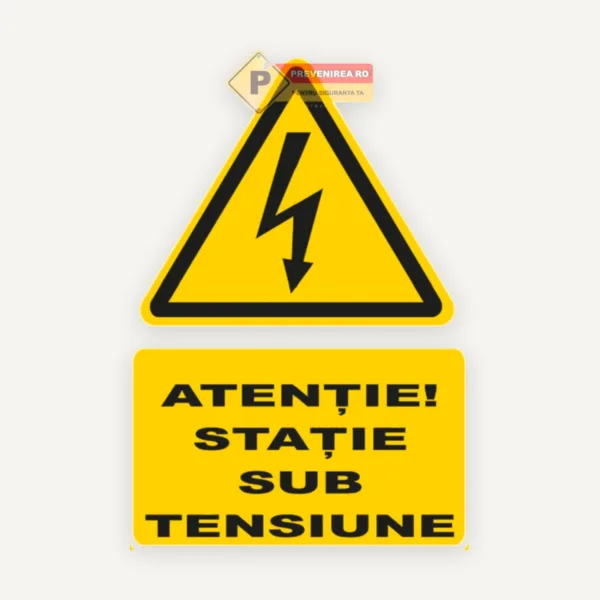 Indicator pentru statie sub tensiune