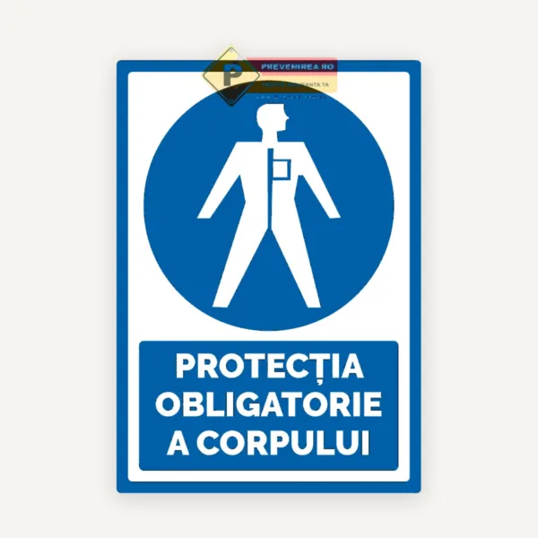 Indicator Protecția Capului Obligatorie” - Semnalizare pentru Siguranță la Locul de Muncă