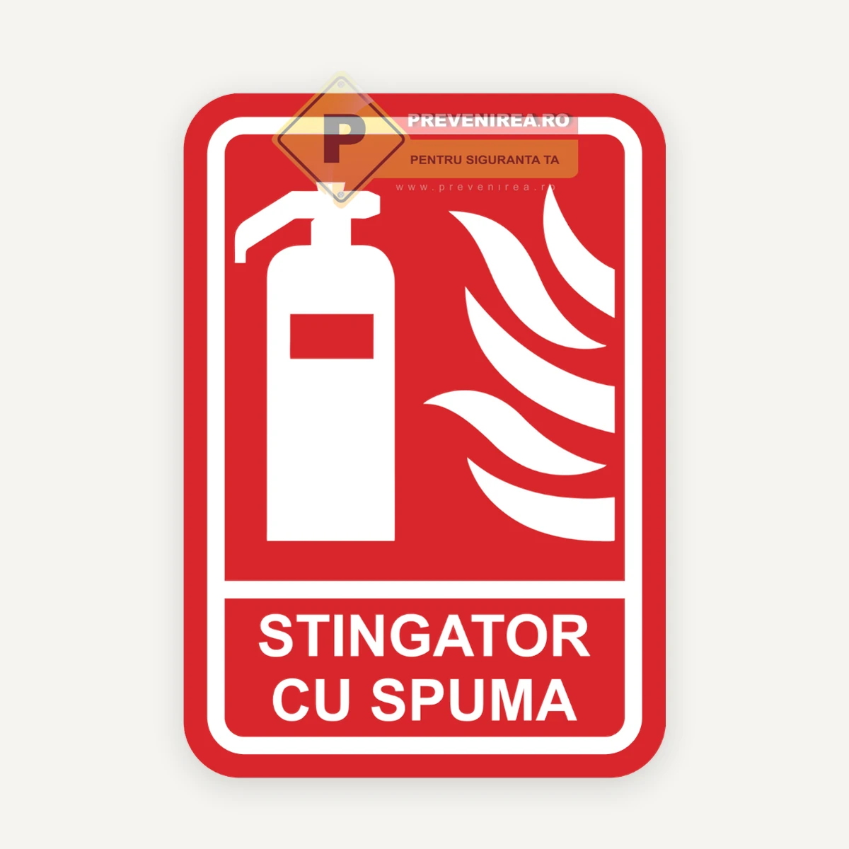 Indicator pentru Stingător cu Spumă