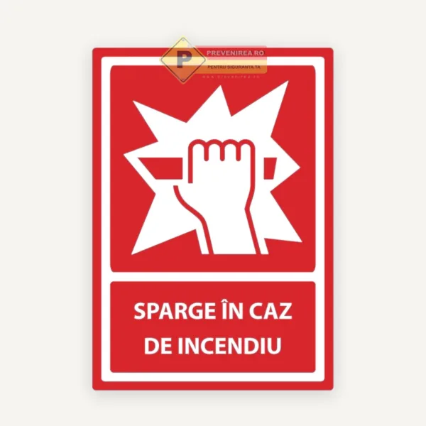 Indicator PSI Sparge în Caz de Incendiu