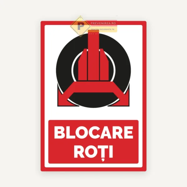 Indicator blocare roți auto pentru parcare