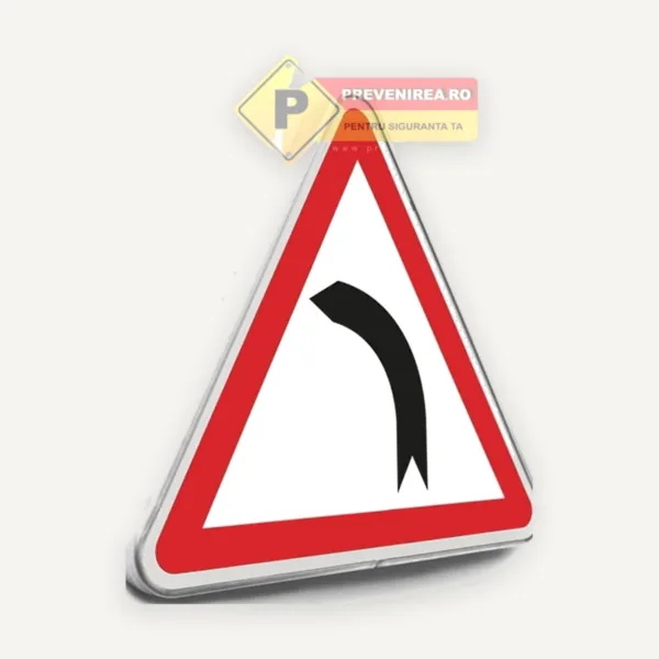 Indicator curbă la stânga - Semnalizare auto pentru viraj stânga