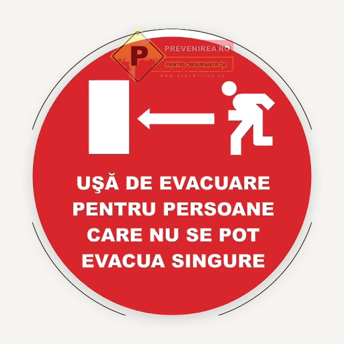Indicator evacuare pentru persoane cu mobilitate redusă - Semnalizare evacuare de urgență