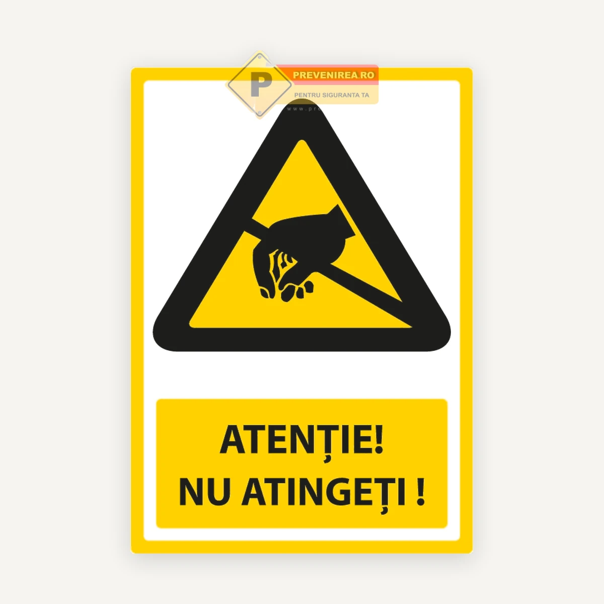 Indicator galben nu atinge