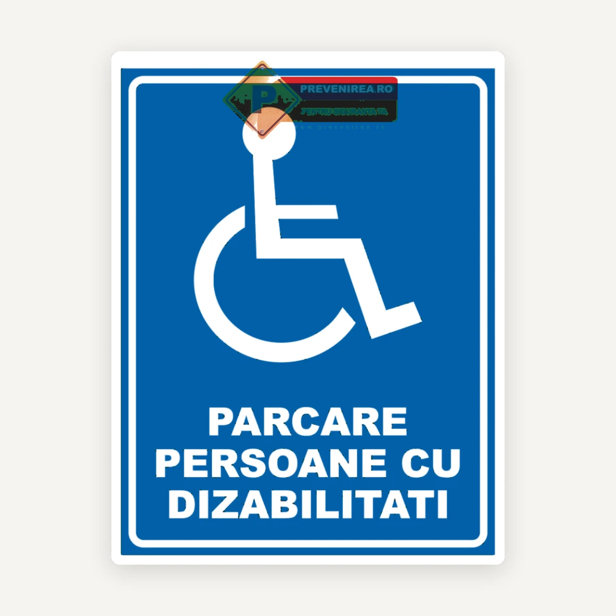 Indicator parcari persoane cu dizabiliti