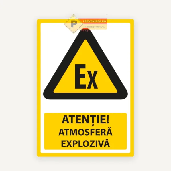 Indicator pentru atmosfera exploziva