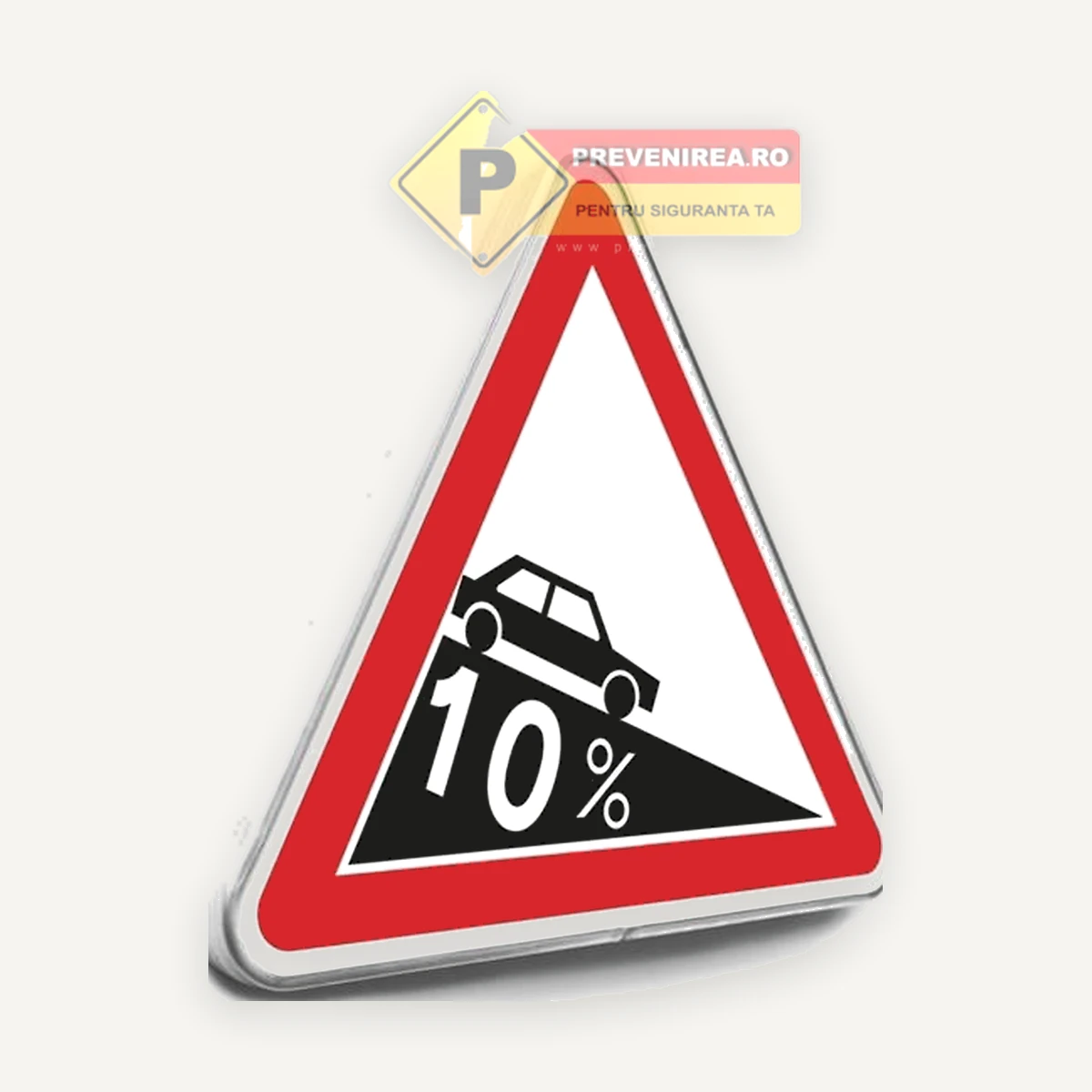 Indicator pentru coborare periculoasa
