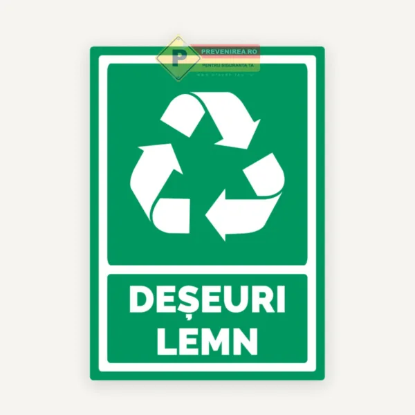 Indicator pentru depozit de lemne
