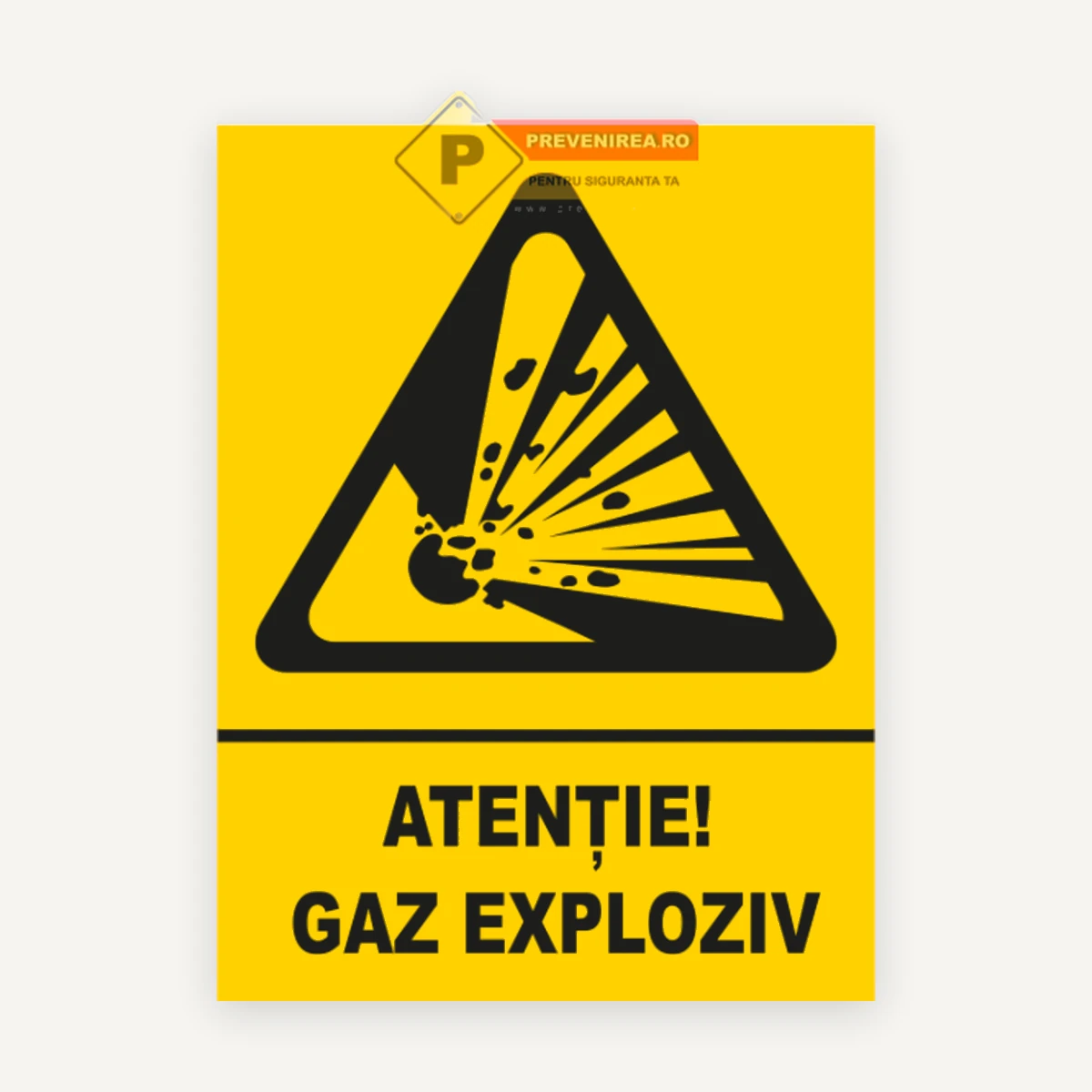 Indicator pentru gaz exploziv