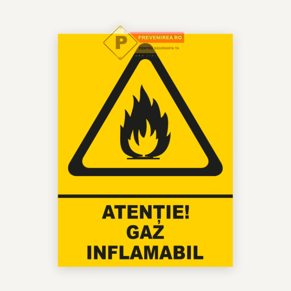 Indicator pentru gaz inflamabil