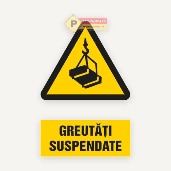Indicator pentru greutati suspendate