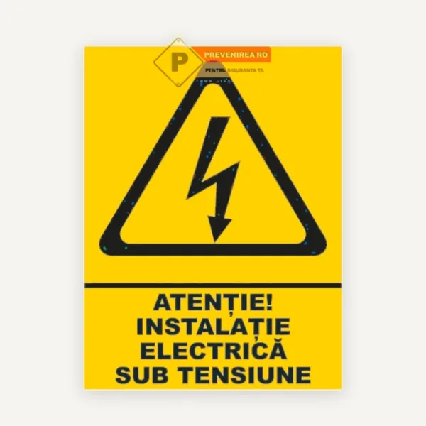 Indicator pentru instalatia electrica sub tensiune