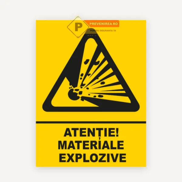 Indicator pentru material exploziv