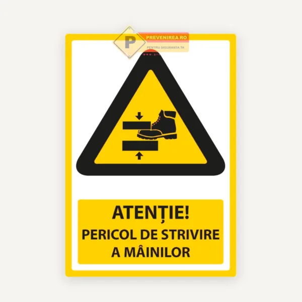 Indicator pentru pericol a mainilor