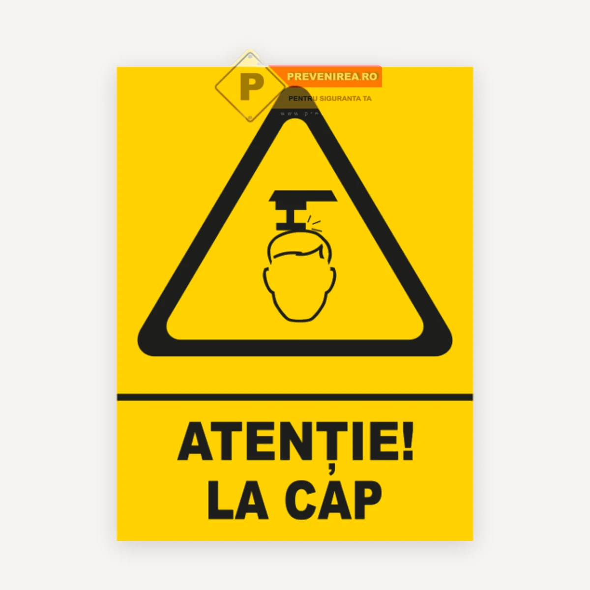 Indicator pentru pericol la cap