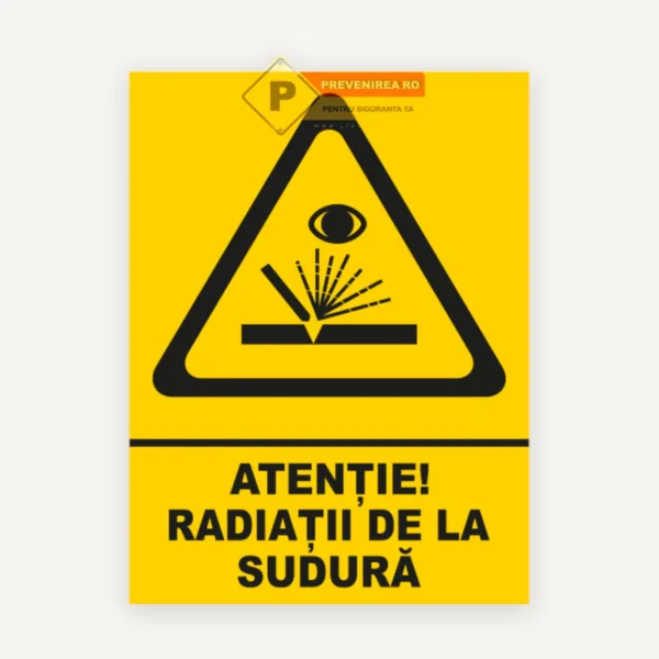 Indicator pentru radiatii de la sudura
