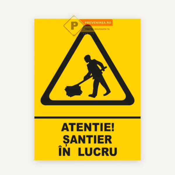 Indicator pentru santier