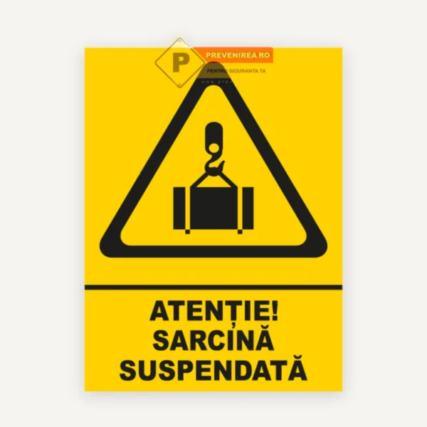 Indicator pentru sarcina suspendata