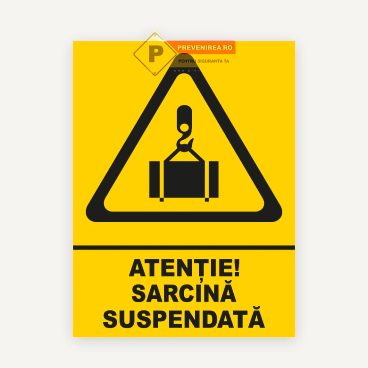 Indicator pentru sarcina suspendata