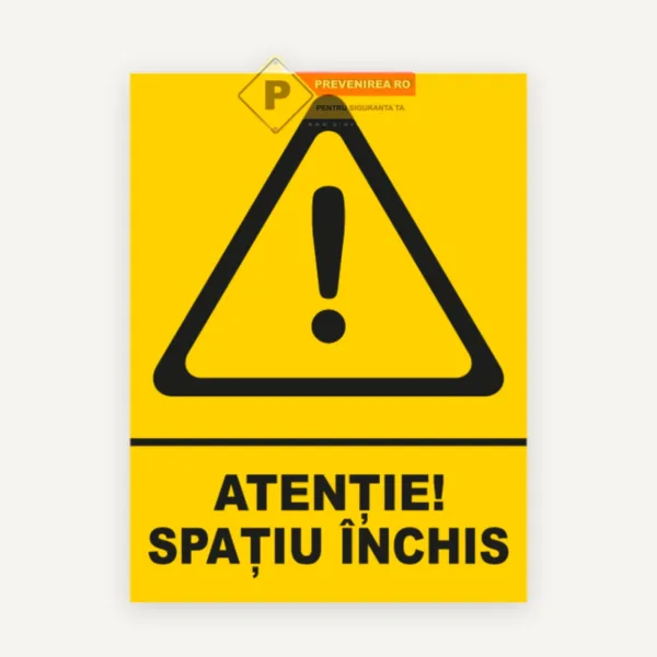 Indicator pentru spatiile inchise