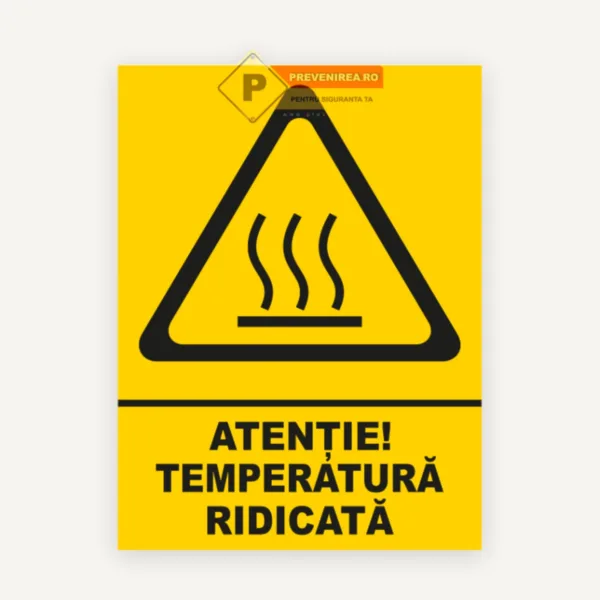 Indicator pentru temperaturi ridicate