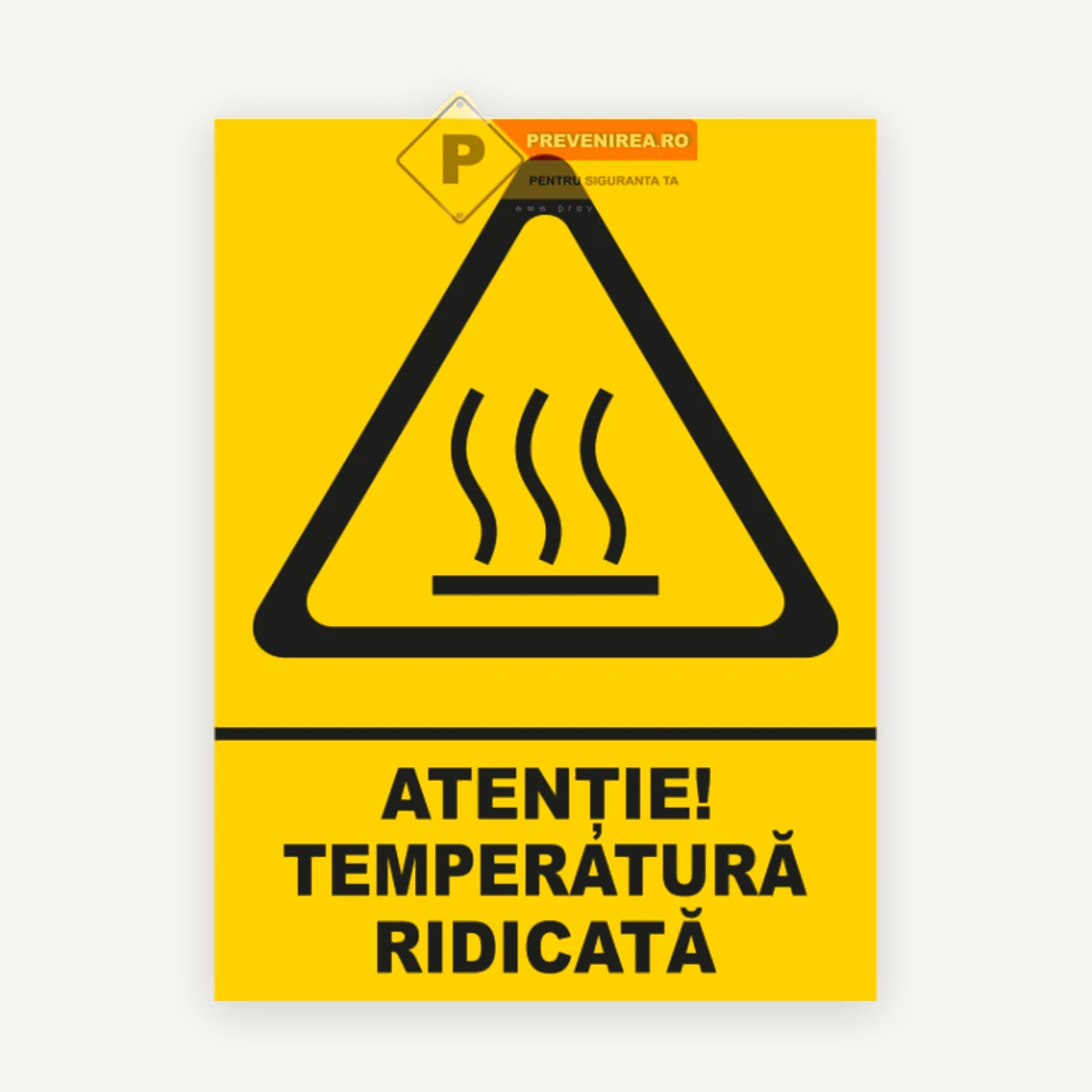 Indicator pentru temperaturi ridicate