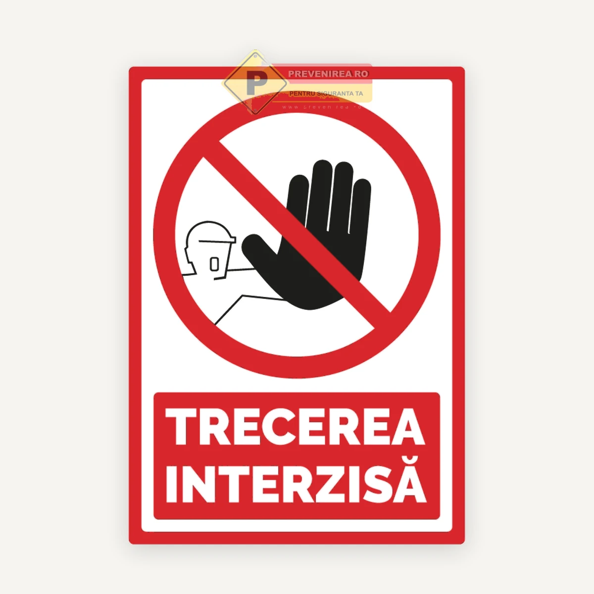 Indicator pentru treceri interzise