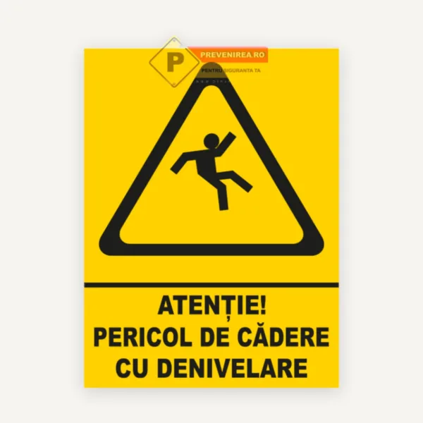 Indicator pericol de cadere si siguranta