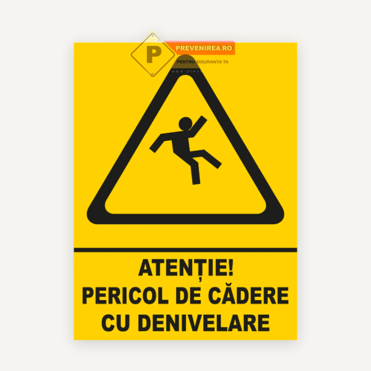 Indicator pericol de cadere si siguranta