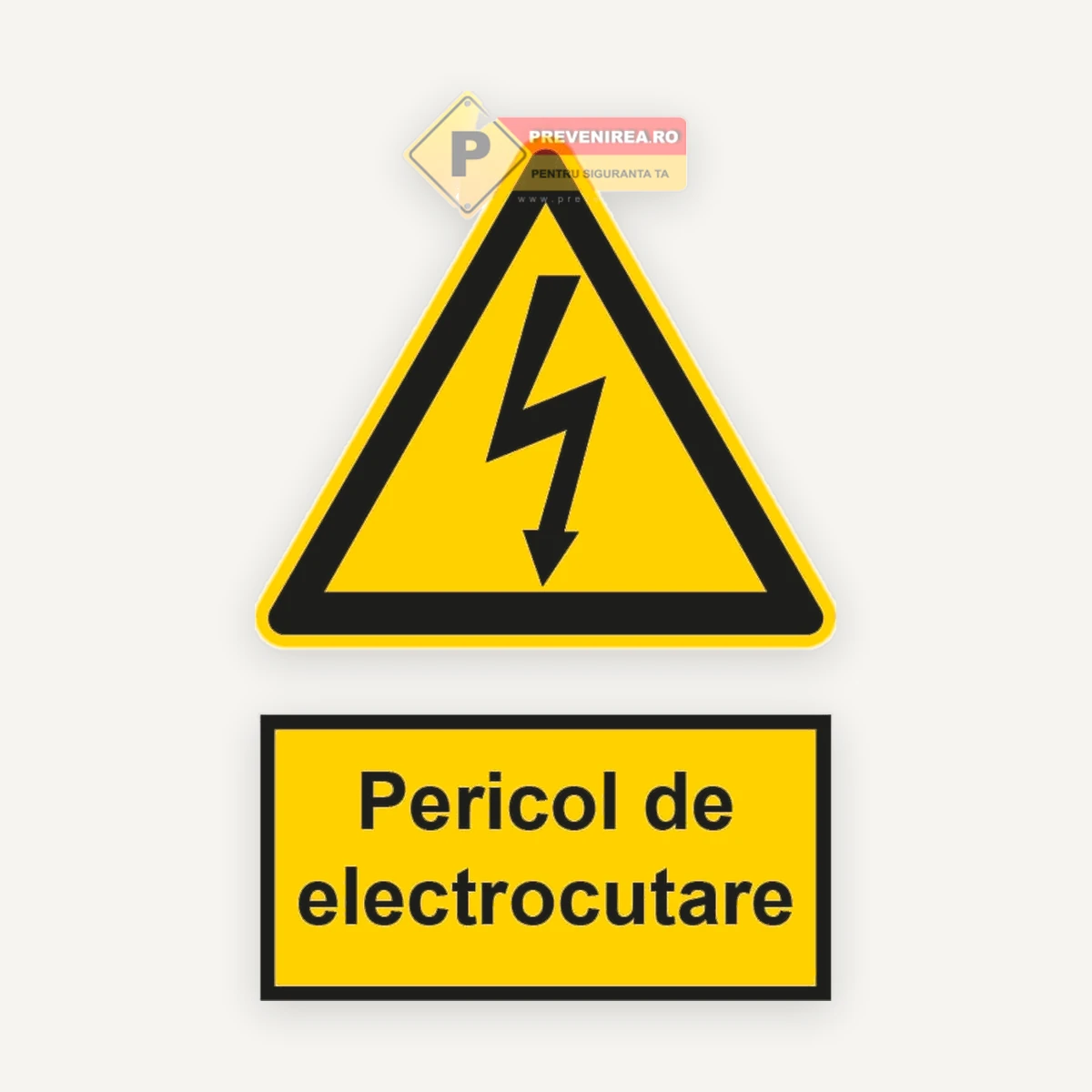 Indicator pericol de electrocutare