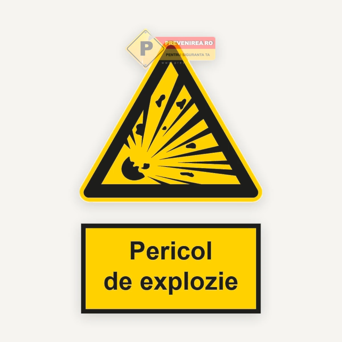 Indicator pericole de explozie