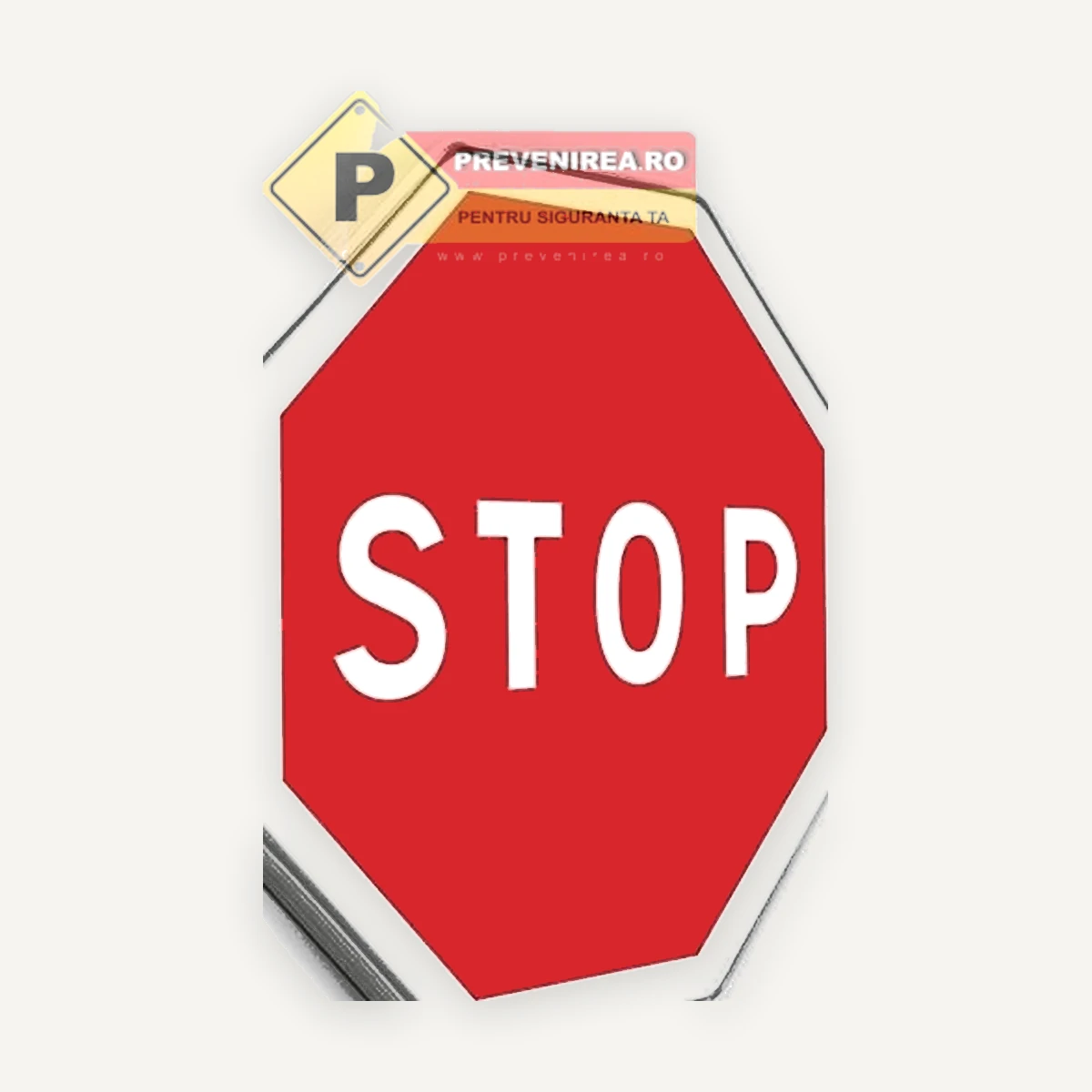 Indicator rutier pentru stop