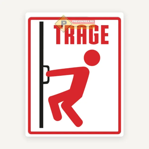 Indicator trage