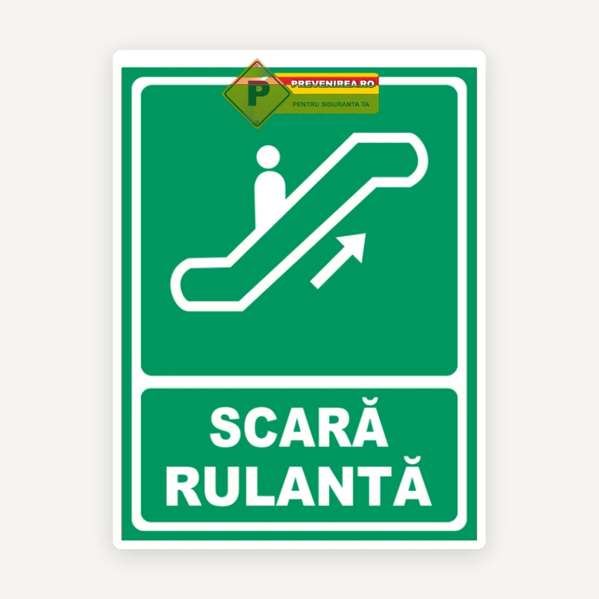 Indicator pentru scara rulanta