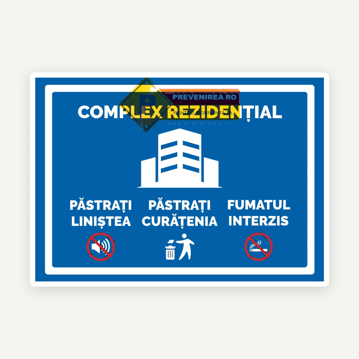 Semn pentru ansamblu rezidential