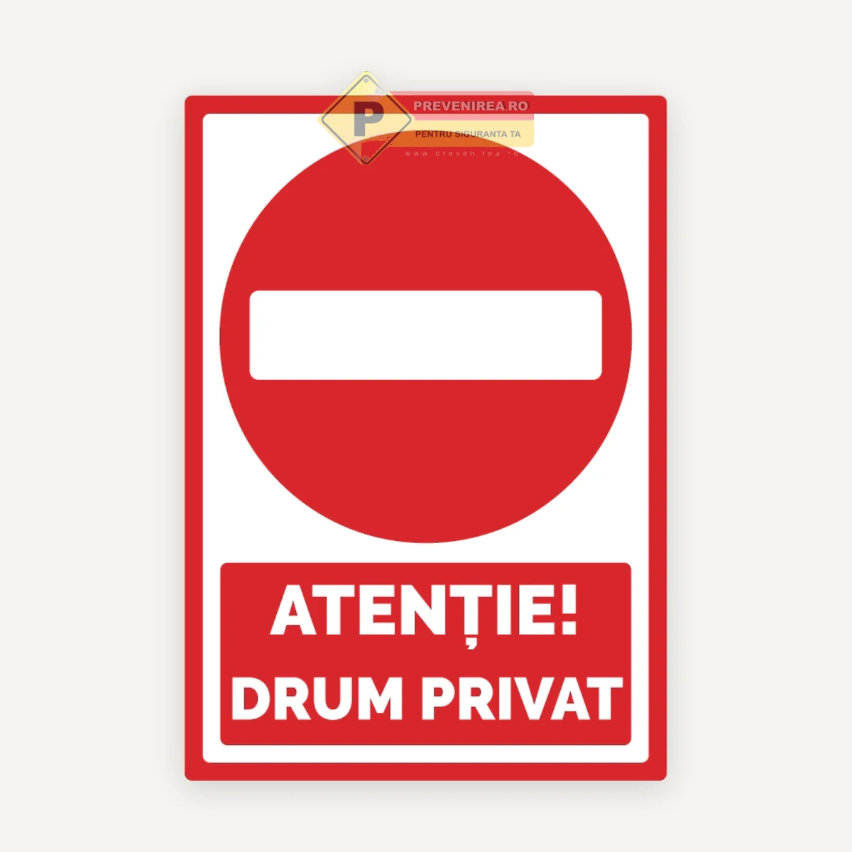 Semn pentru drum privat