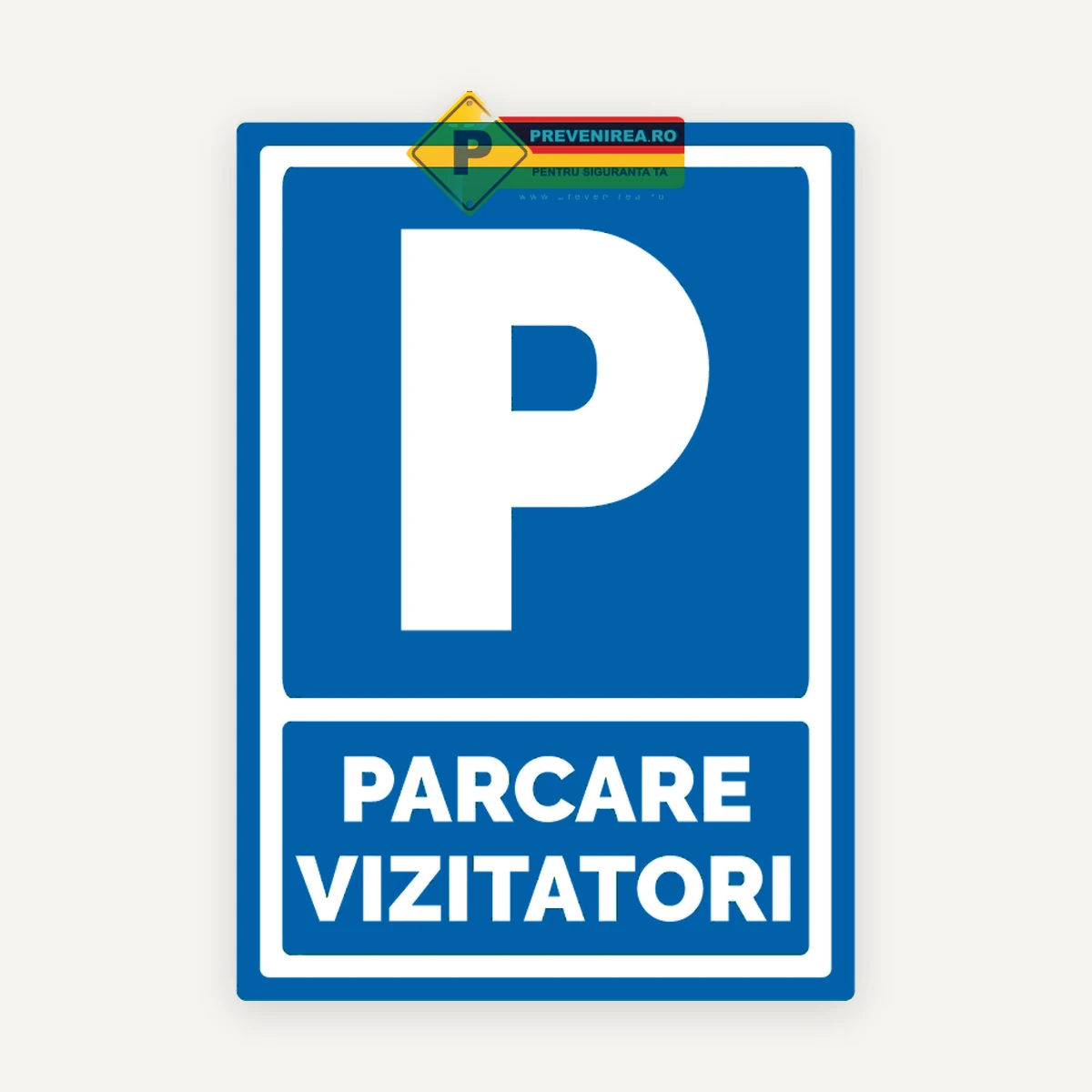 Semn pentru parcare vizitatori
