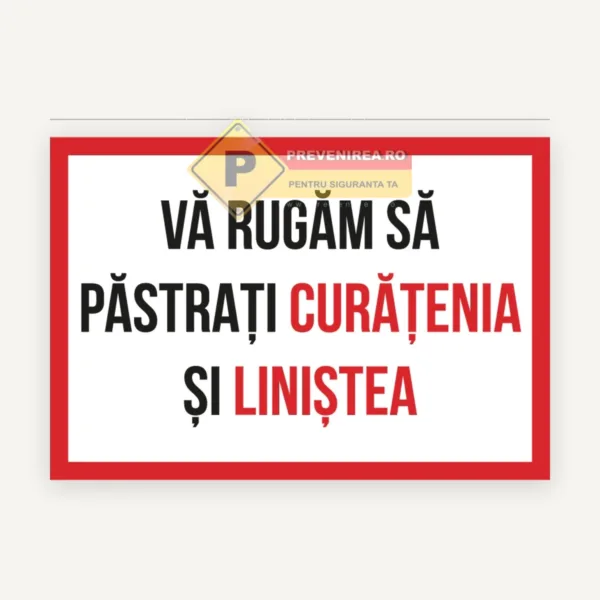 Semne pentru liniste