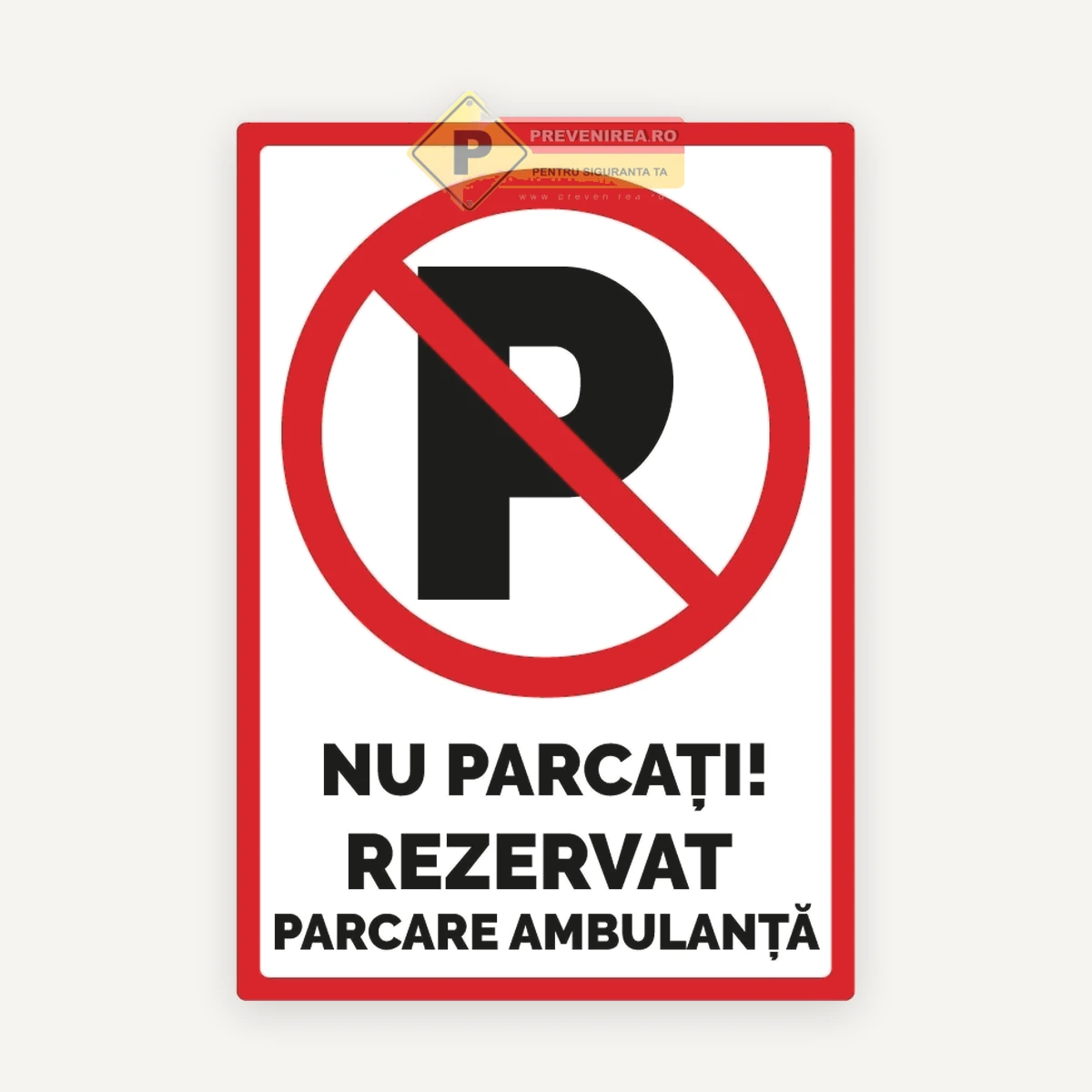 Semne pentru locuri rezervate