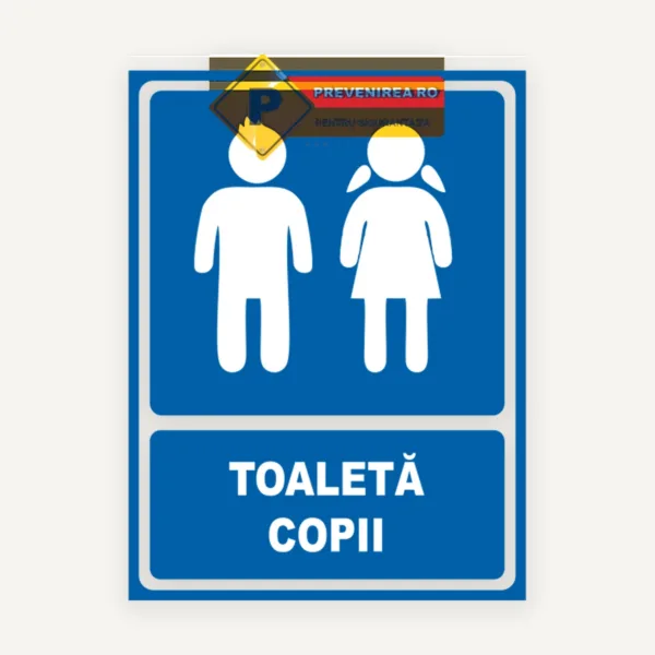 Semne pentru toaleta copii