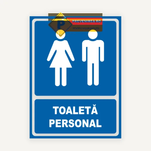 Semne pentru toaleta personal
