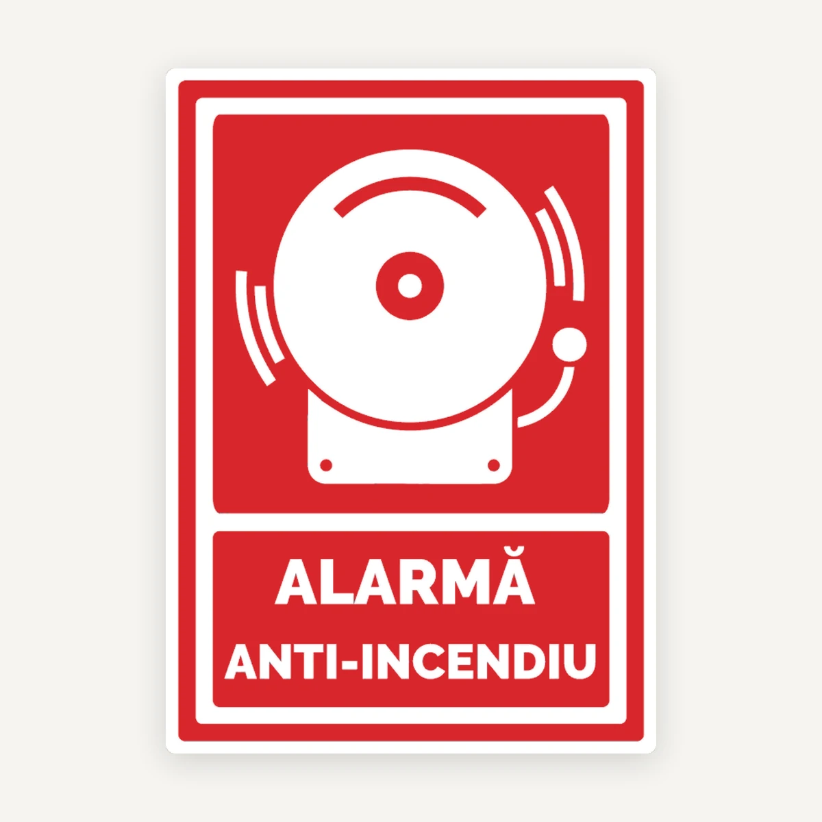 Indicator Alarmă Incendiu - Semn PSI pentru Buton de Alarmare