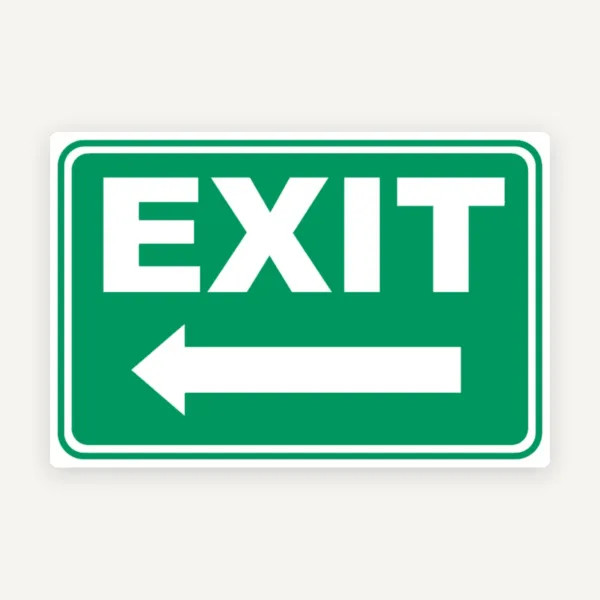 indicator exit in stanga