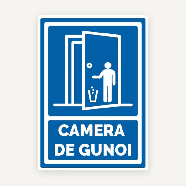 Indicator pentru camera de gunoi