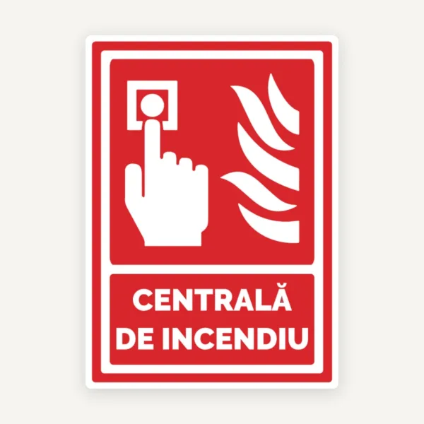 Indicator pentru centrala de incendiu