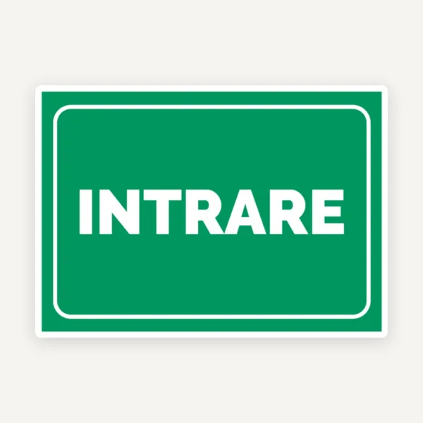 Indicator pentru intrare