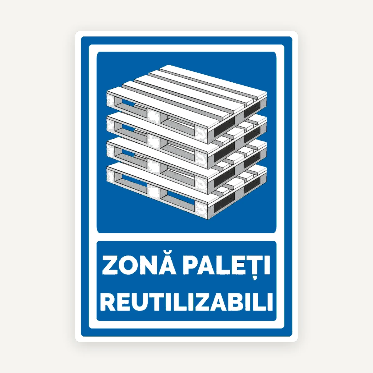 Indicator pentru paleti